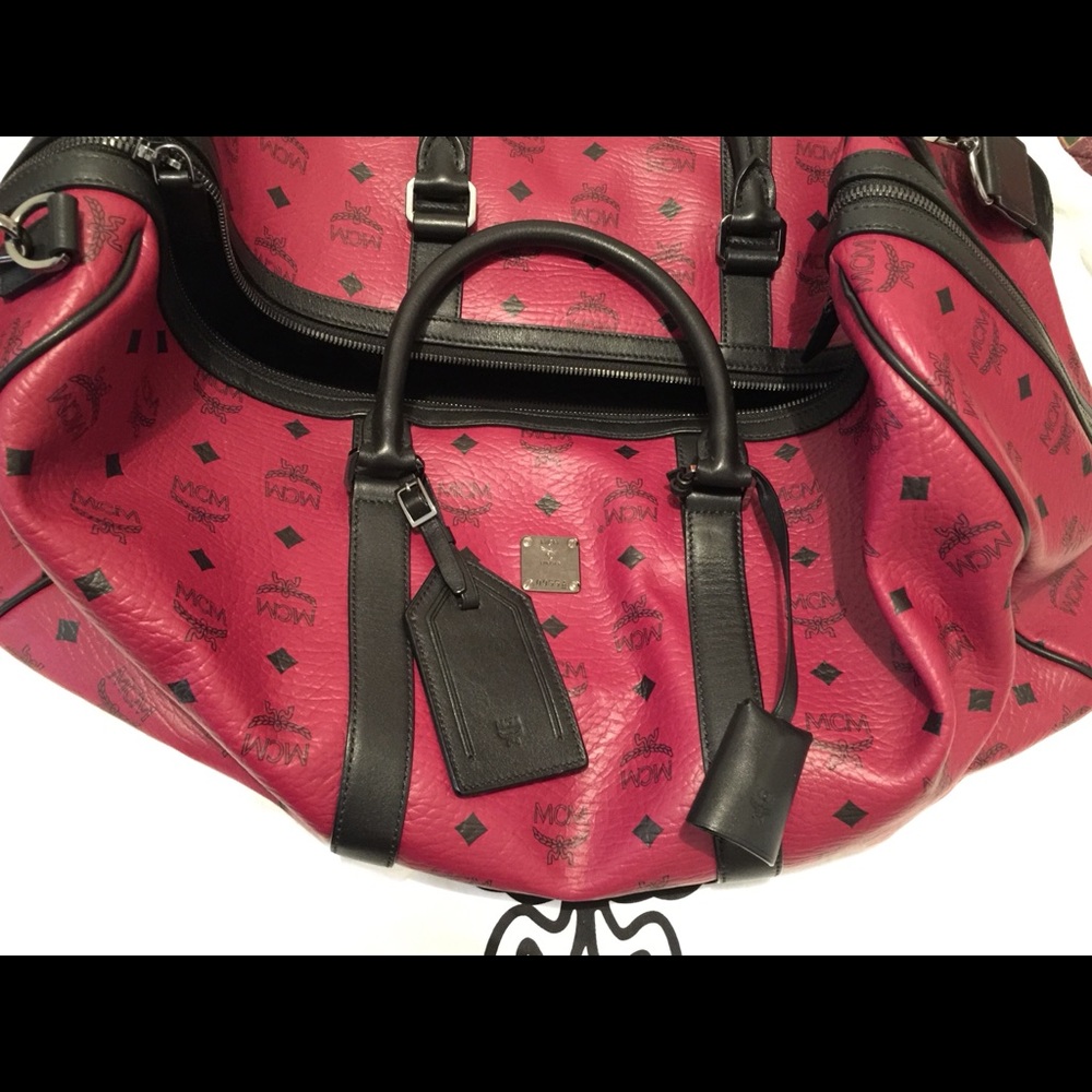 Authentic MCM luggage bag